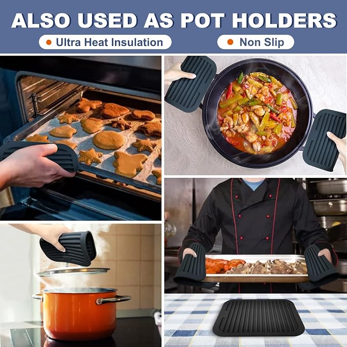Walfos Silicone Trivets for Hot Pots and Pans - Image 2