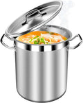 STOCKPOT 35 Quart Commercial Grade Large Stock Pot by STOCKPOT