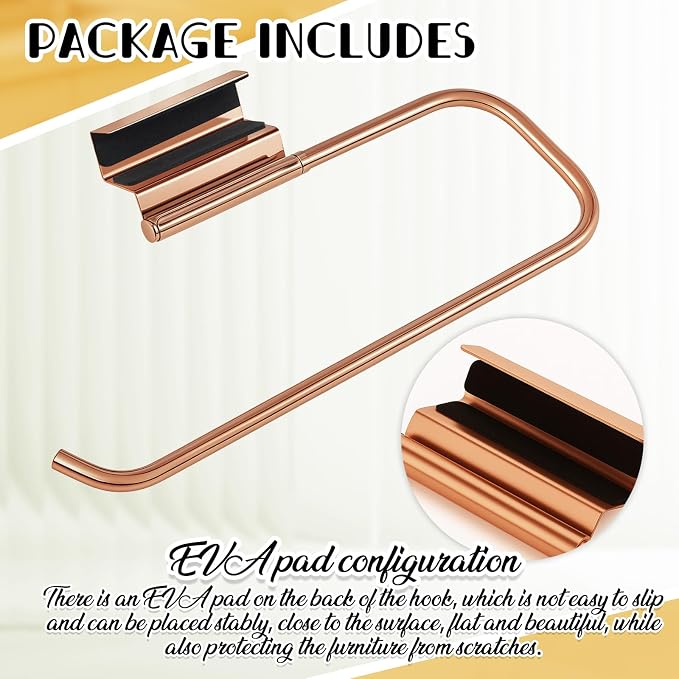 Yaocom 12.4 Inches Cabinet Door Paper Towel Holder Camper Under Sink No - Image 4