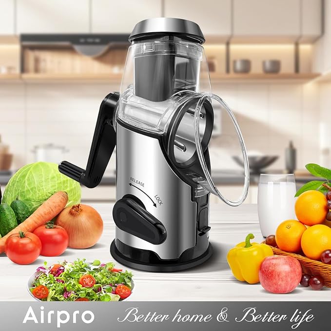 Airpro Rotary Cheese Grater - Image 7