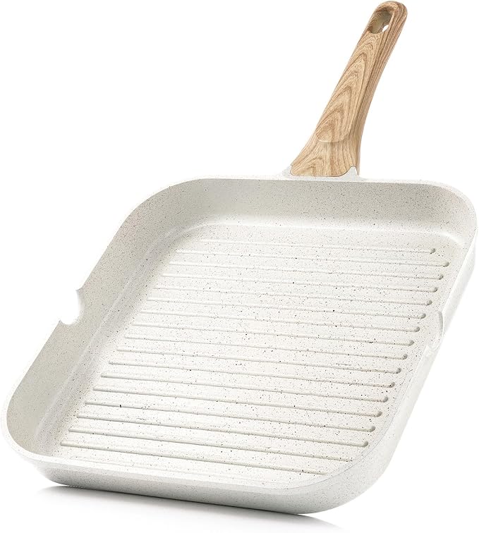 SENSARTE Nonstick Ceramic Grill Pan by SENSARTE
