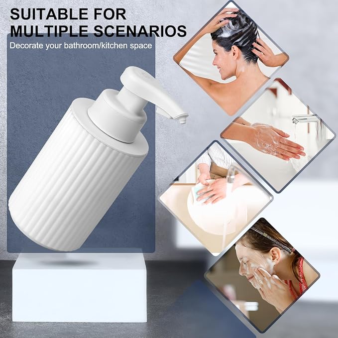Automatic Soap Dispenser Foaming Touchless: 9oz White Plastic - Image 6