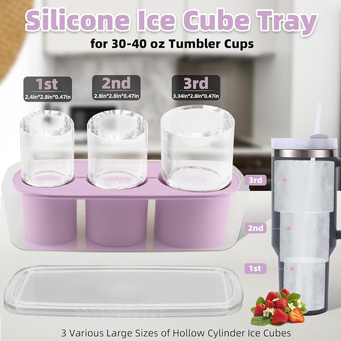 Tcamp Tumbler Ice Mold, Ice Cube Tray - Image 2