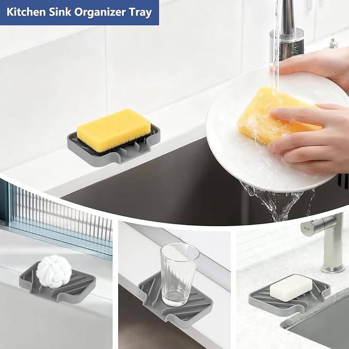 JACZZO Silicone Soap Dish for Shower and Bathroom - Image 4
