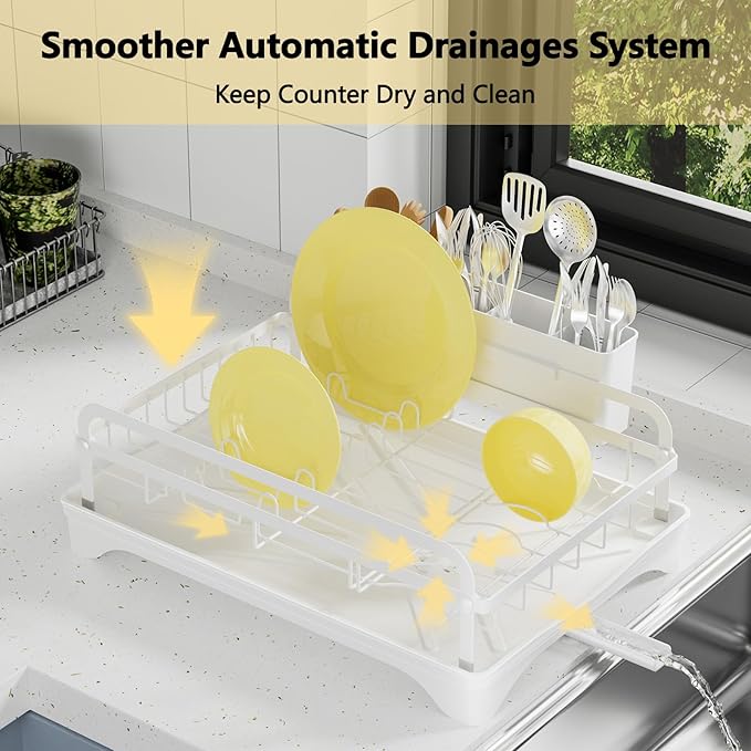LIYI Dish Drying Rack for Kitchen Counter - Image 3