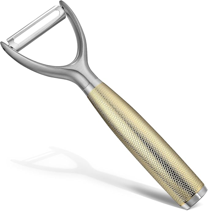 KULUNER Luxury Y-Type Vegetable Peeler – 24K Gold Plated Handle, 304 Stainless by KULUNkitchentoolstheperfectcookingexpert