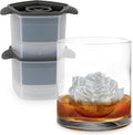 Tovolo Rose Ice Cube Mold Pack of 2 Large Craft Ice Molds by Tovolo