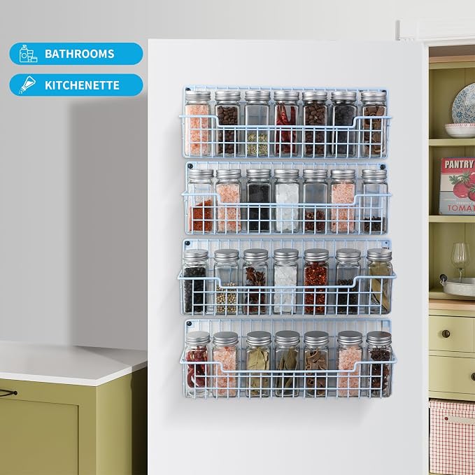 Spice Rack Wall Mount, Wall Spice Organizer - Image 4