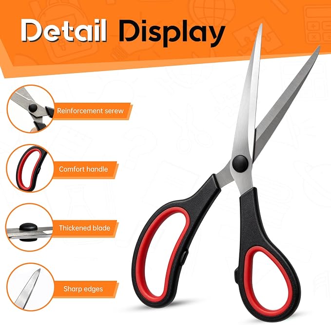 Scissors 8.5 Inch scissors all purpose - Image 3
