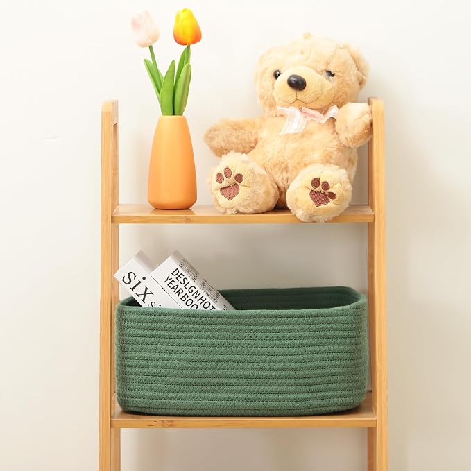MiniArk Small Storage Baskets for Organizing | Closet Organizer Bins | Shelf - Image 4