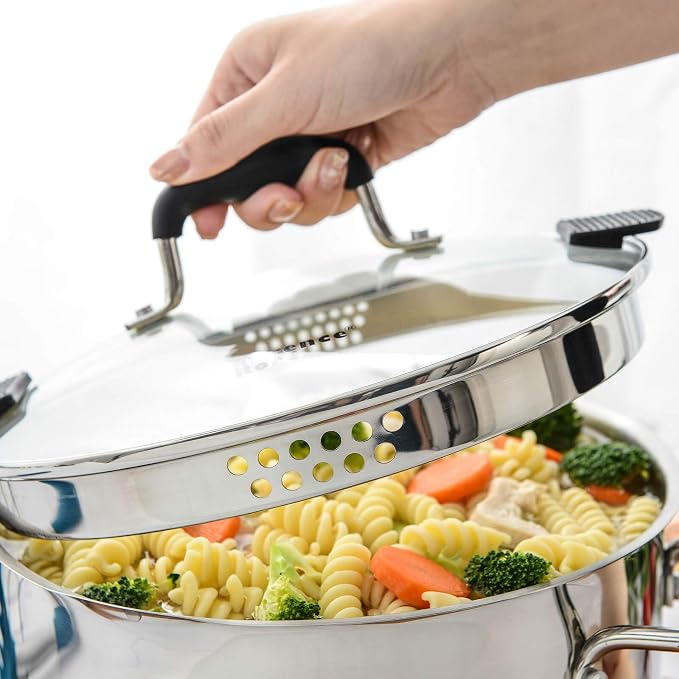 Rorence Stainless Steel Stock Pot - Image 7
