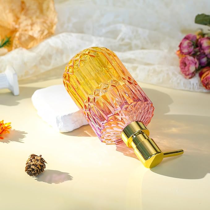 YunNasi Soap Dispenser with Pump, Refillable Liquid Hand Soap Dish Soap - Image 5