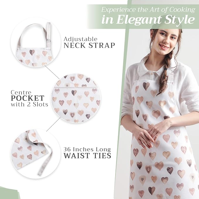 Maison d' Hermine 100% Cotton Apron - Image 5