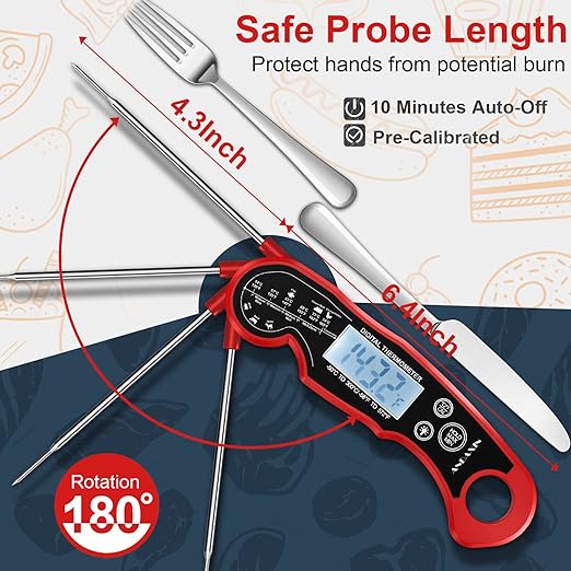 Meat Thermometer Digital for Grilling and Cooking - Image 5