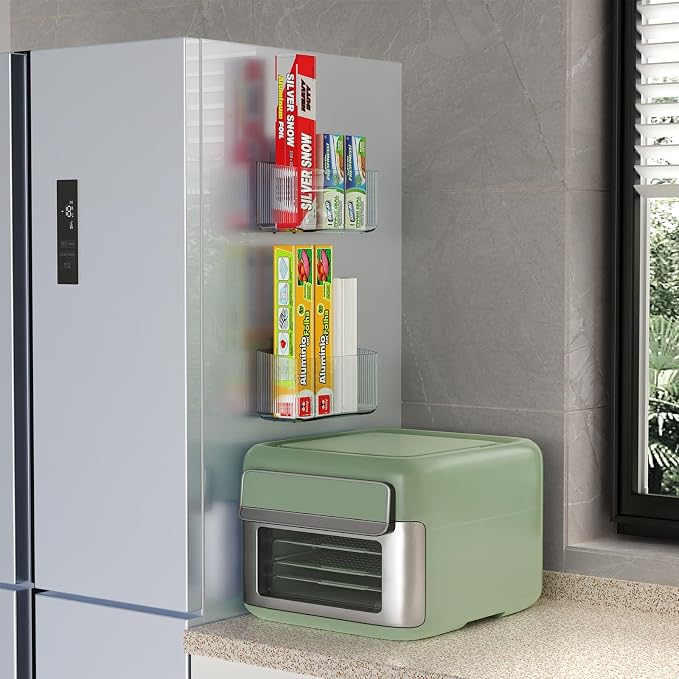 MaraFansie 4 Pack Over Cabinet Organizer Storage Lid Organizer Caddy Space - Image 5