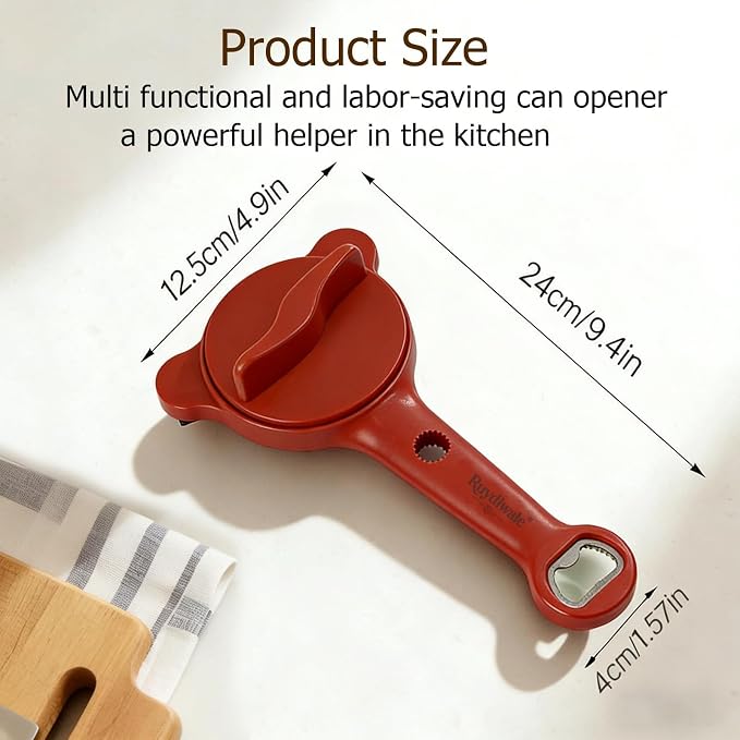 4-in-1 Jar Opener, Adjustable Jar Opener - Image 2