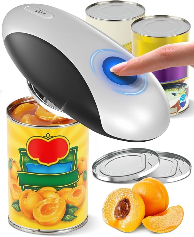 Zoomsnail Electric Can Opener, Automatic Rechargeable Can Openers by Zoomsnail