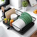 Kitsure Dish Drying Rack for Kitchen Counter, Stainless Steel Sink Organization by Kitsure