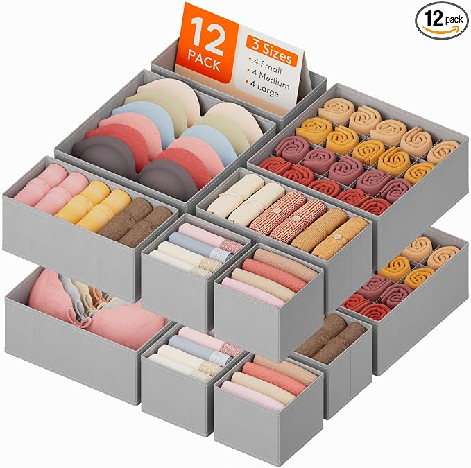 Lifewit Underwear Drawer Organizer by Lifewit