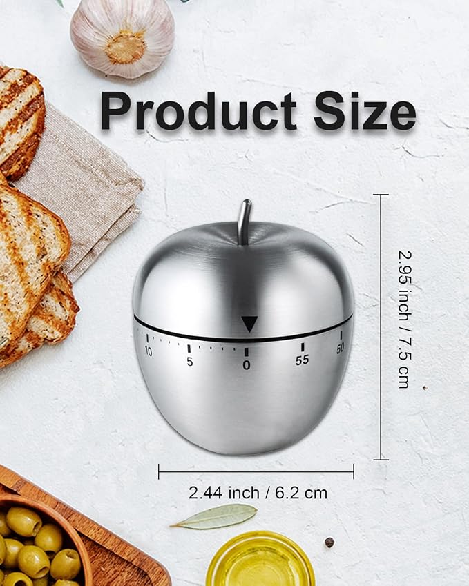Kitchen Timer for Cooking, 60 Minutes Mechanical Timer - Image 6