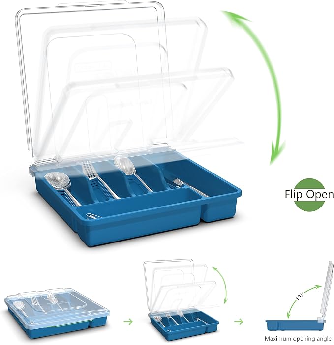    , Plastic Silverware Tray - Image 2