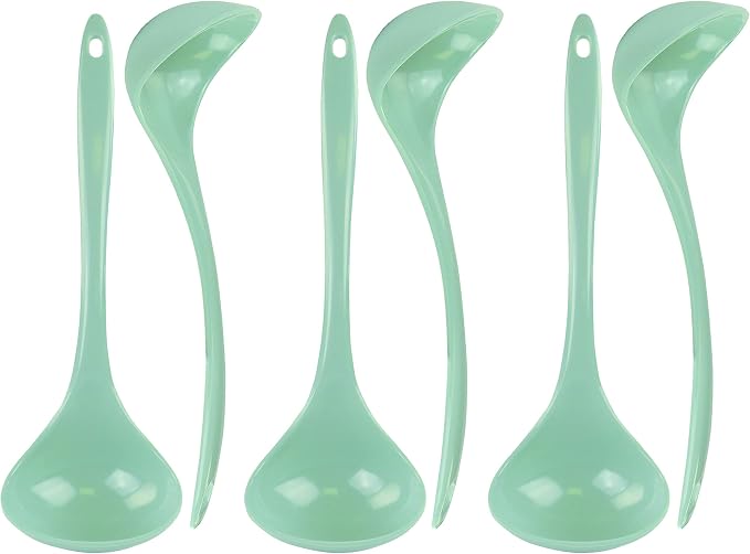 Reston Lloyd Melamine Soup Ladle Kitchen Utensil, Durable BPA-Free Plastic by RestonLloyd