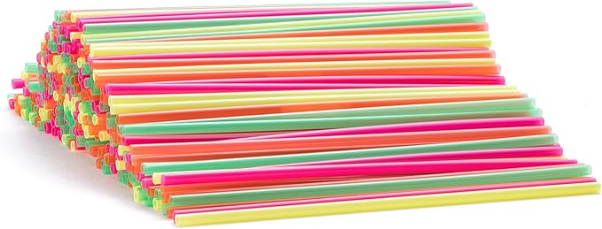 Neon Coffee Stirrers, 1000 Disposable Plastic Drink Stirrer Sticks - Image 3