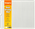 Songrey 18" x 16" Silicone Dish Drying Mat, Kitchen Counter Drying Pad by Unknown