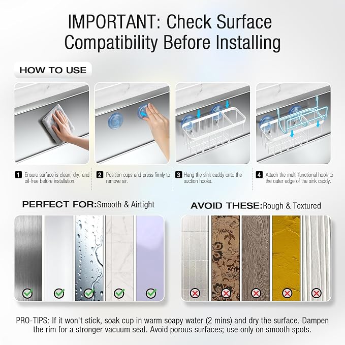3-in-1 Kitchen Sink Caddy Organizer - Image 5