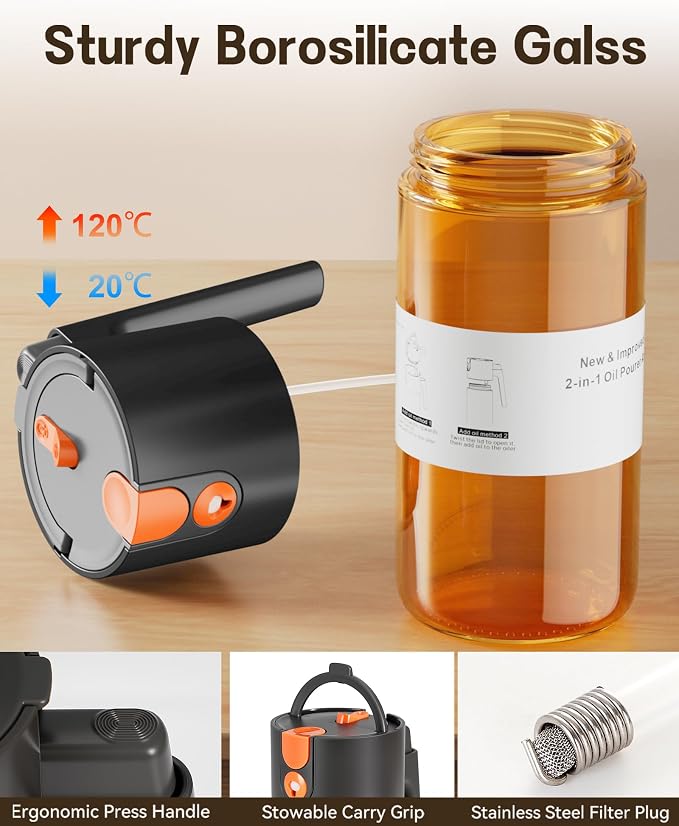 OURCABECUE Upgrade 2 in 1 Oil Sprayer - Image 6