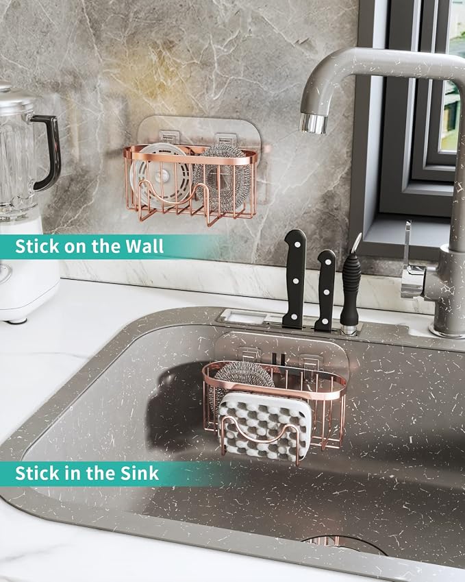 HapiRm Multifunctional Sink Sponge Holder - Image 4