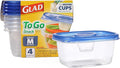 Glad GladWare To Go Snack Food Storage Containers by GladTrashFoodStorage