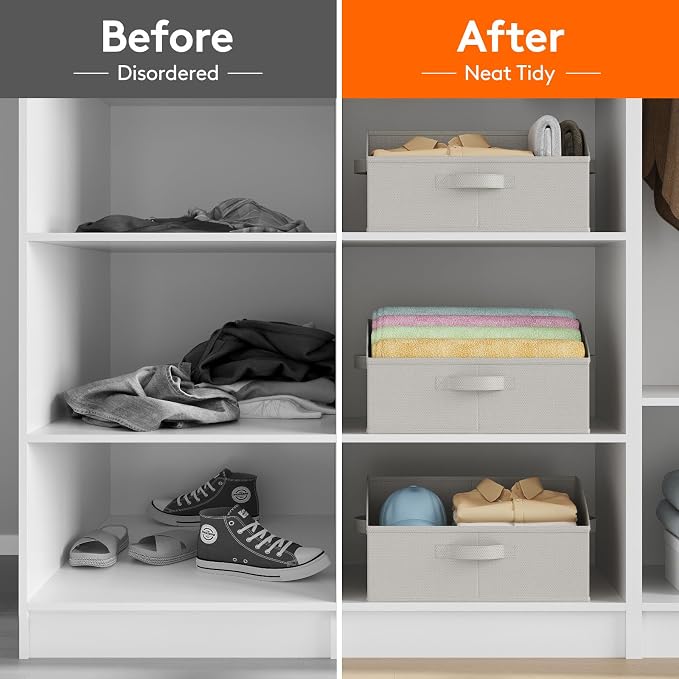 Lifewit Trapezoid Closet Storage Bins - Image 7