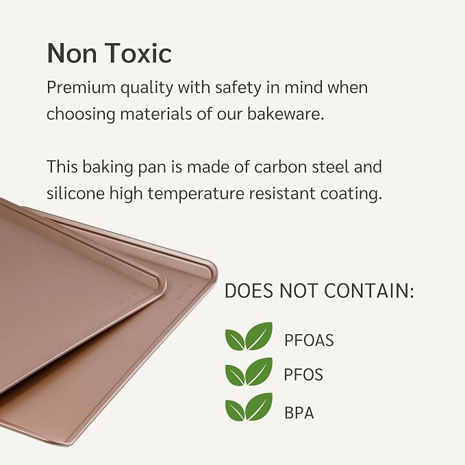 HAPPIELS 17 x 13 inch Cookie Sheets - Image 7