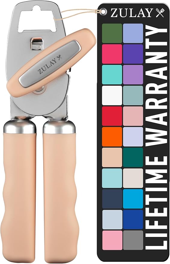 Zulay Kitchen Heavy Duty Stainless Steel Can Opener Manual by ZulayKitchen