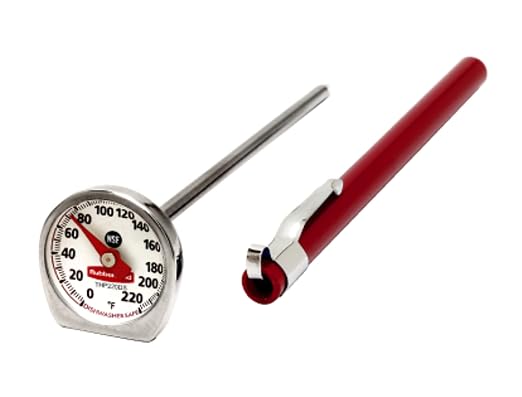 Rubbermaid Commercial Products Food/Meat Instant Read Thermometer, Pocket Size by RubbermaidCommercialProducts