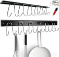 Cociat 2PCS Utensil Racks with 12 Hooks 17.2 Inch Kitchen Utensil Holders by Cociat