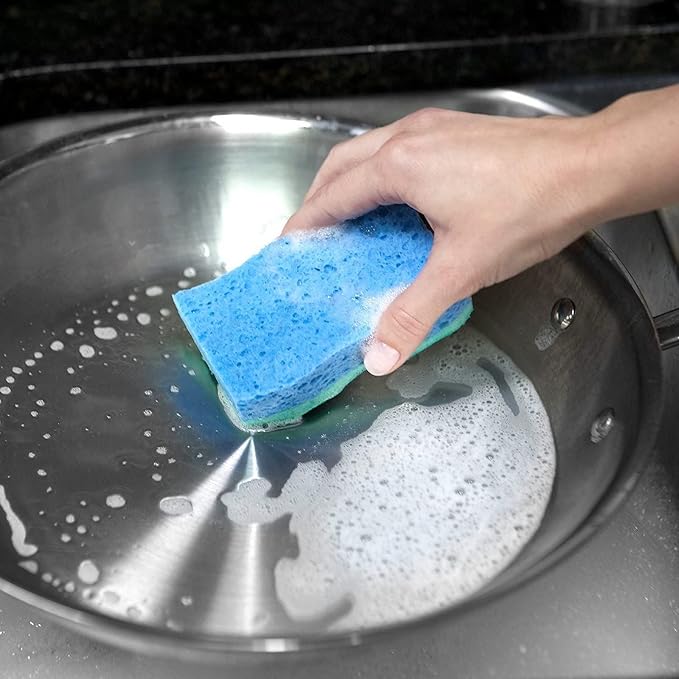O-Cedar Scrunge Non-Scratch Scrub Sponge Multi-Use, All-Purpose, Odor-Resistant - Image 13