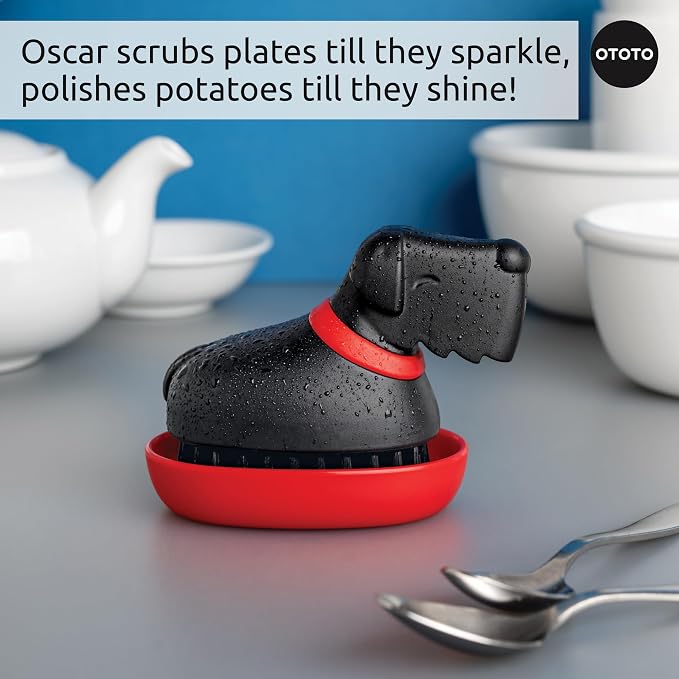 OTOTO Oscar Dog Dish Brush - Image 6