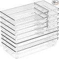 12 Pack Large Drawer Organizer Bins by CHOWAY