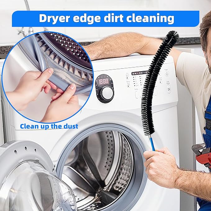 Flexible Cleaning Tool, Bendable Sewer Drain Brush, Long Pipe Cleaner - Image 5