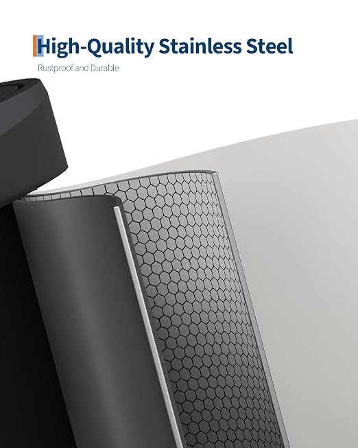 Garvee 16 gal / 60 L Metal Trash Can - Image 4