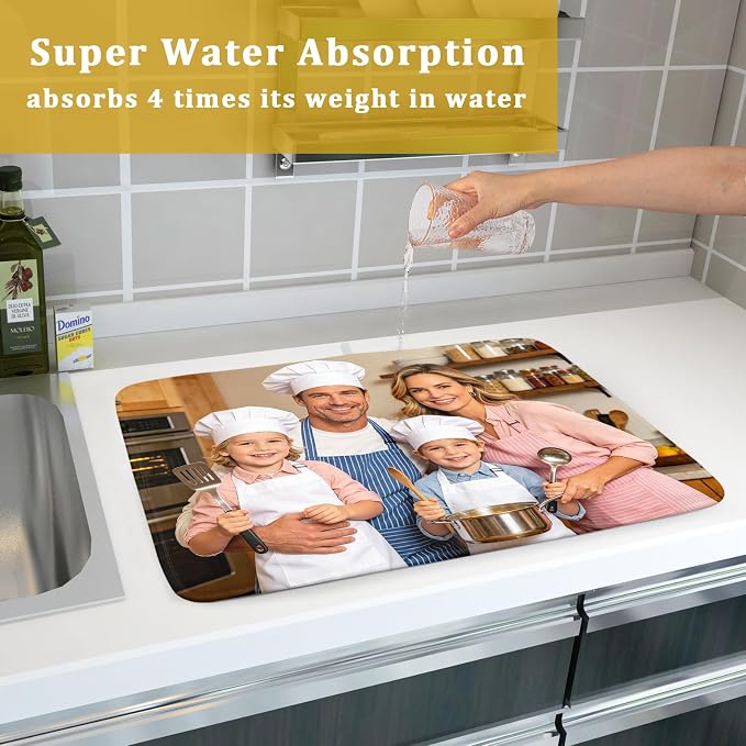 Custom Personalized Dish Drying Mat - Image 7