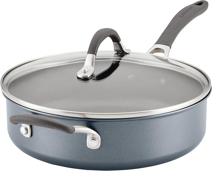 Circulon A1 Series with ScratchDefense Nonstick Induction Cookware, Large Saute by Circulon