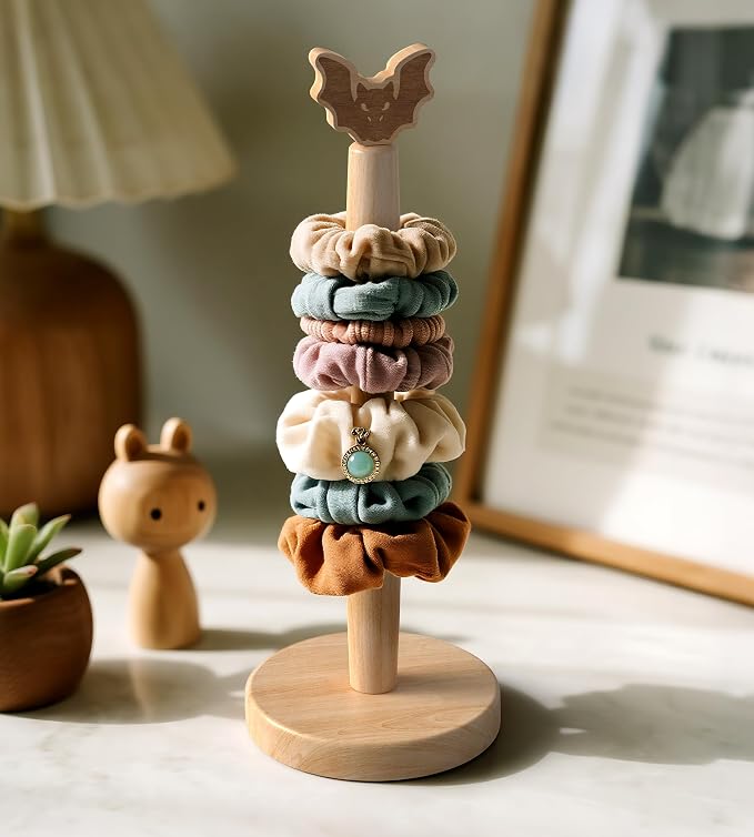 KitchLife Cute Wooden Paper Towel Holder Countertop - Image 9