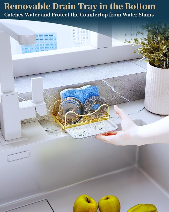 Consumest Sponge Holder for Kitchen Sink - Image 4