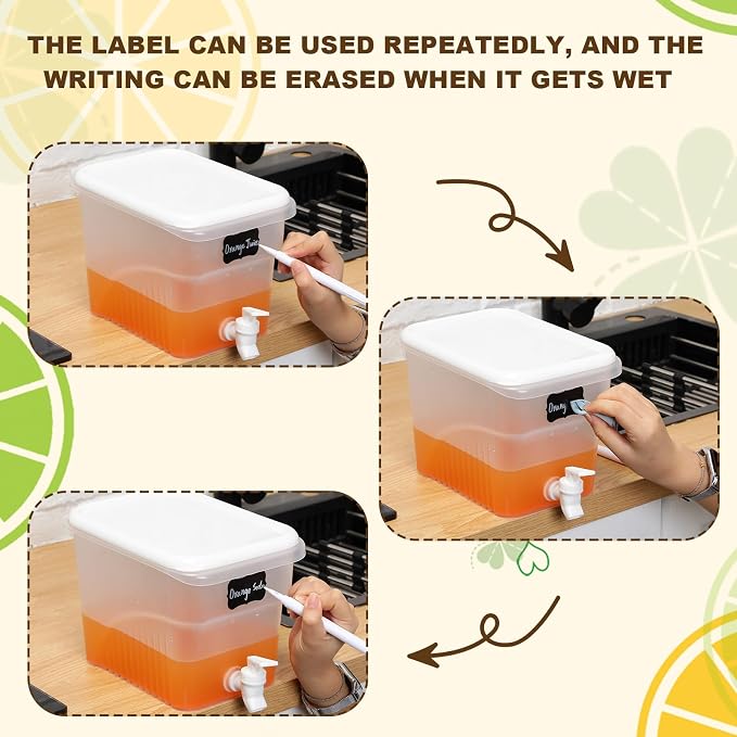 Mumufy 2 Pcs 1.32 Gallon Drink Dispensers - Image 6