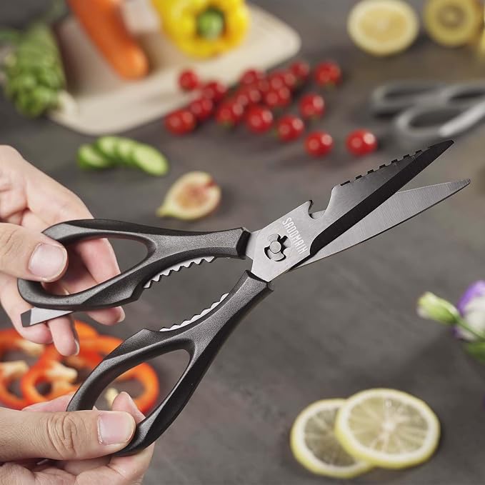3-pack Kitchen Scissors All Purpose, Heavy Duty Kitchen Shears - Image 2
