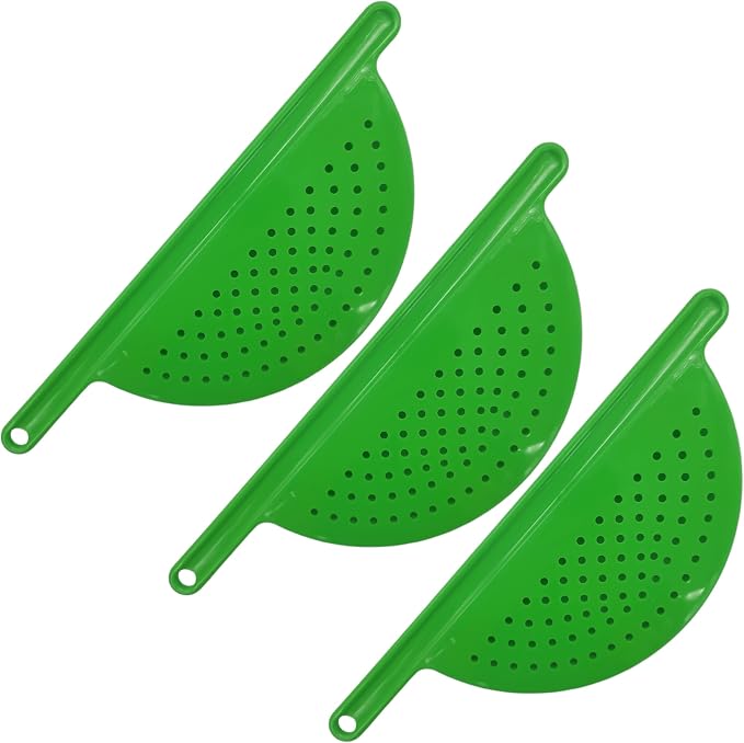 Handy Housewares Handheld Plastic Pot Drainer, Noodle & Pasta Strainer by HandyHousewares