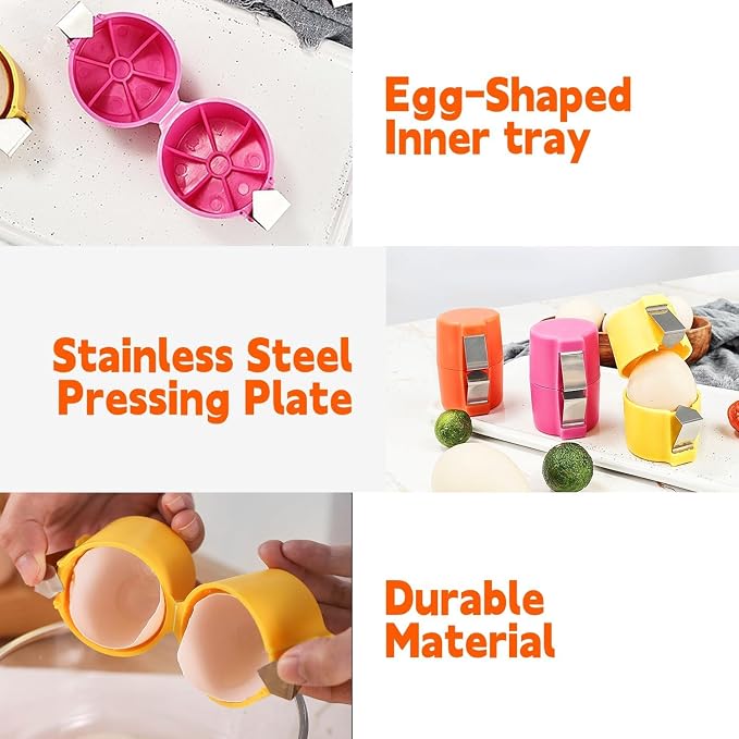 3Pcs Egg Shell Opener, 2026 New Egg Cracker Tool - Image 4